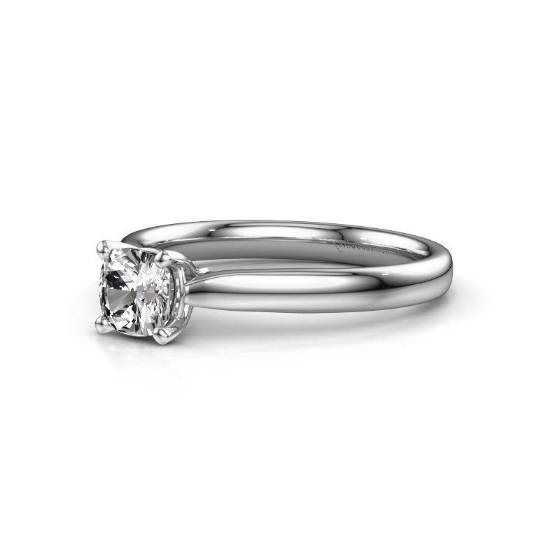 Afbeelding van Verlovingsring Mignon cus 1 925 zilver diamant 0.75 crt