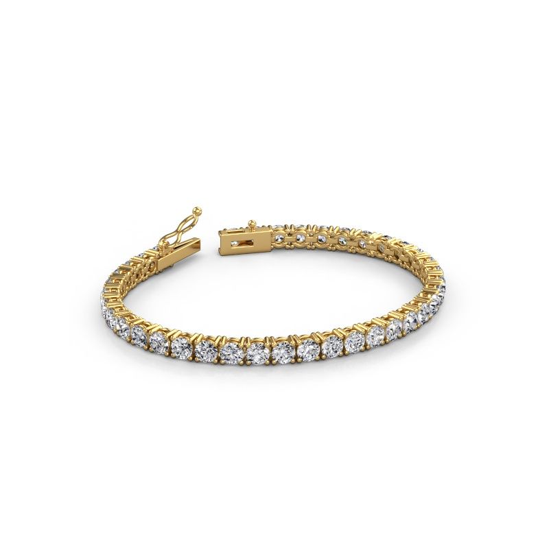 Tennis bracelet Shirley 4.2 lab diamond 585 gold 11.10 crt