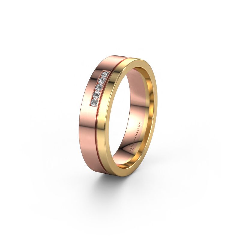 Ehering WH0307L15AP 585 Roségold Diamant ±5x1.7 mm