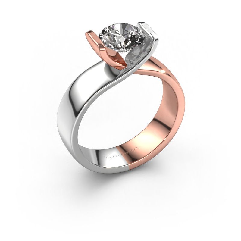Ring Noor 585 Roségold Diamant 1.00 crt