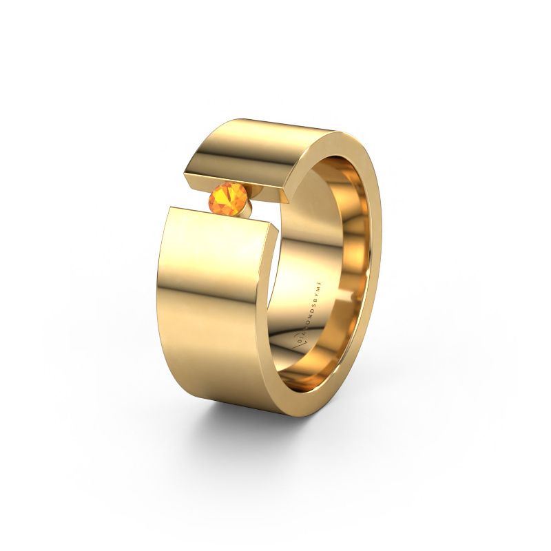 Ehering WH0146L18BP 585 Gold Citrin ±8x2 mm