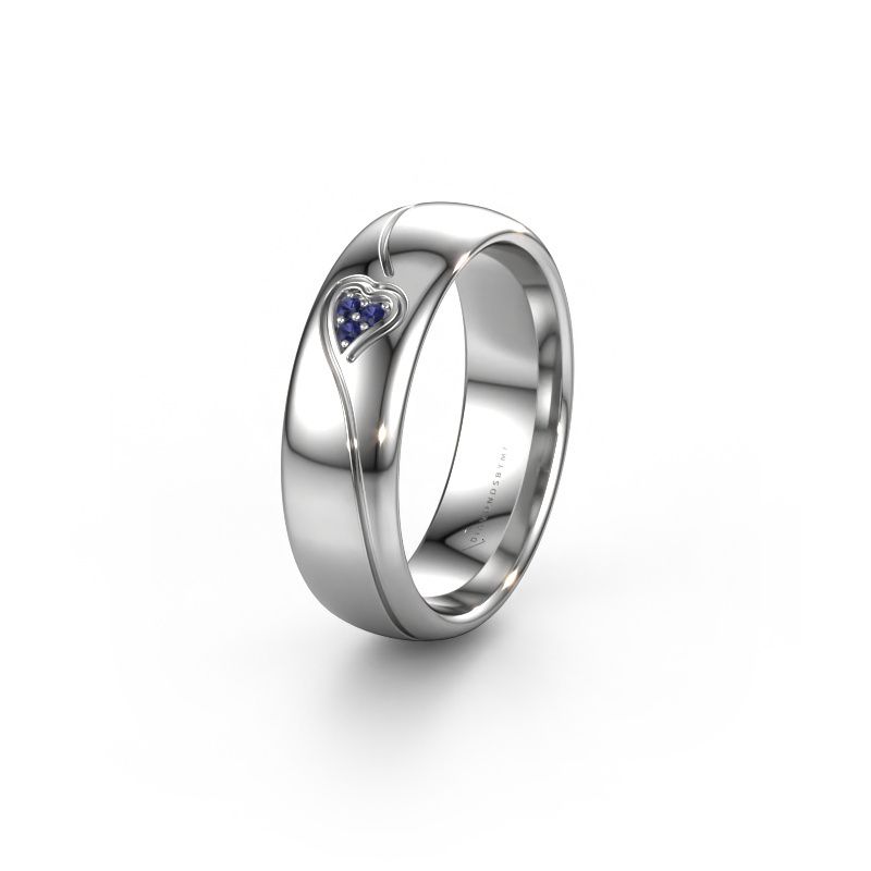 Ehering WH0168L36AP 585 Weißgold Saphir ±6x1.7 mm