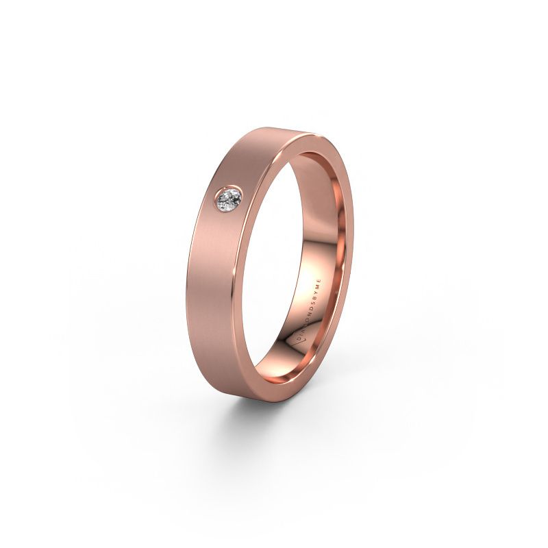 Ehering WH0101L14AM 585 Roségold Diamant ±4x1.7 mm