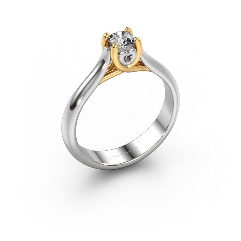 Verlobungsring Nisa 585 Weißgold Lab-grown Diamant 0.30 crt