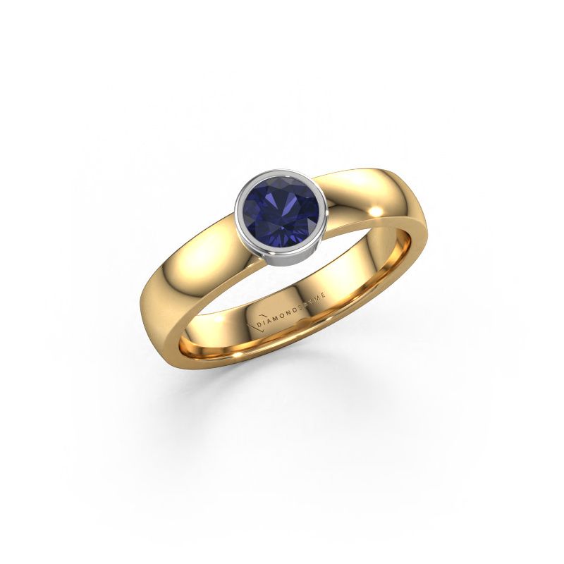 Ring Ise 1 585 Gold Saphir 4.7 mm