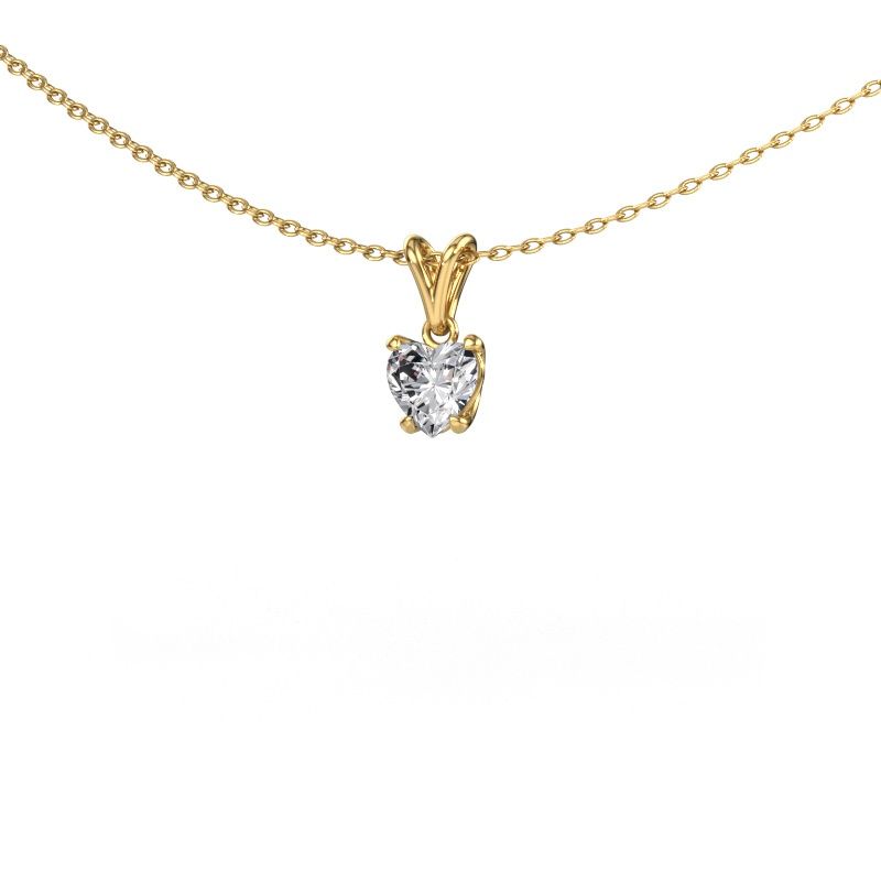 Anhänger Sam Heart 585 Gold Lab-grown Diamant 0.50 crt