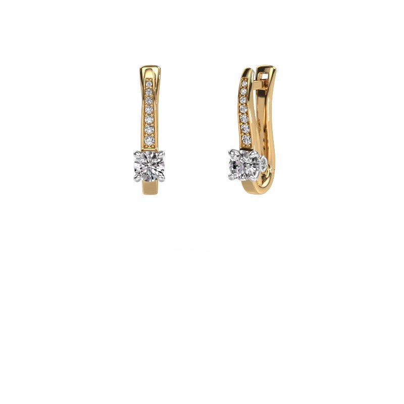 Image of Earrings valorie<br/>585 gold<br/>Diamond 0.98 crt