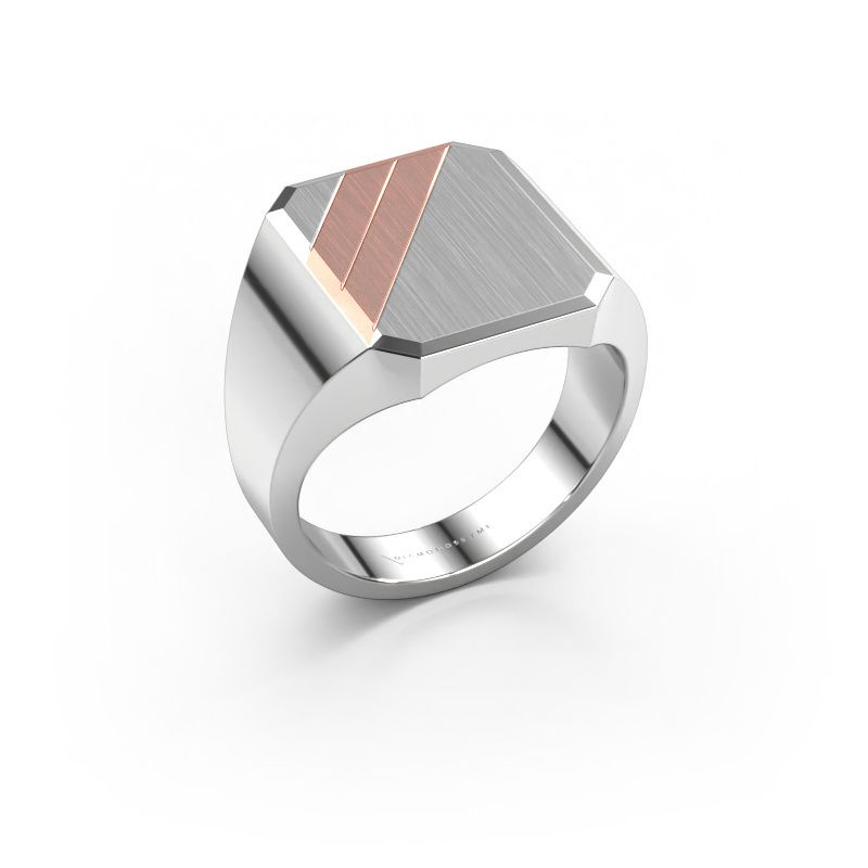 Zegelring Jack 3 585 witgoud