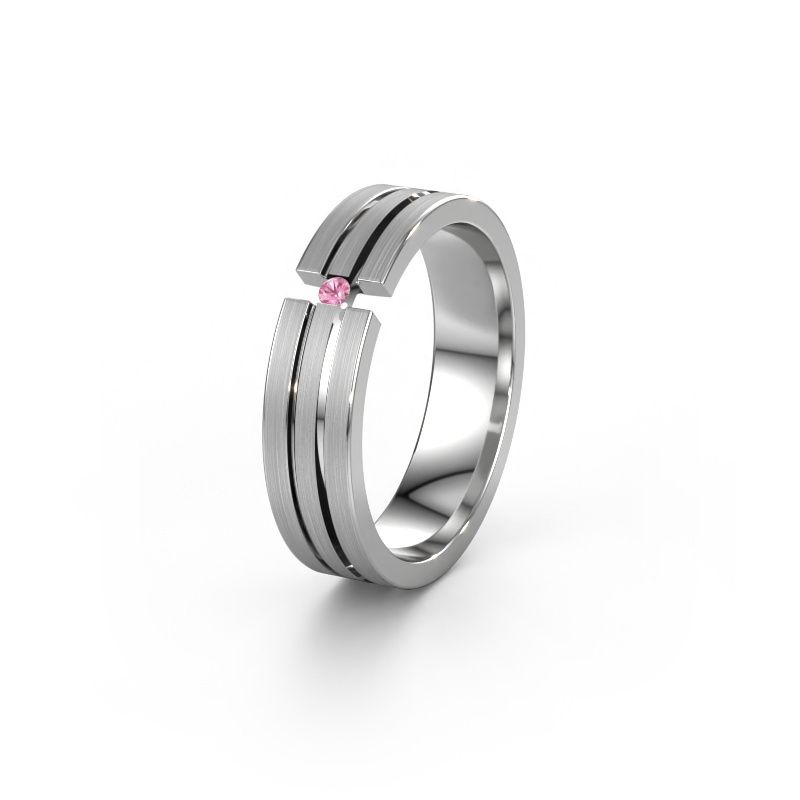 Ehering WH0402L15AM 950 Platin Pink Saphir ±5x1.7 mm