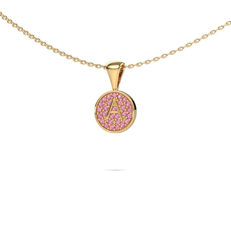 Image of Initial pendant Initial 010 585 gold