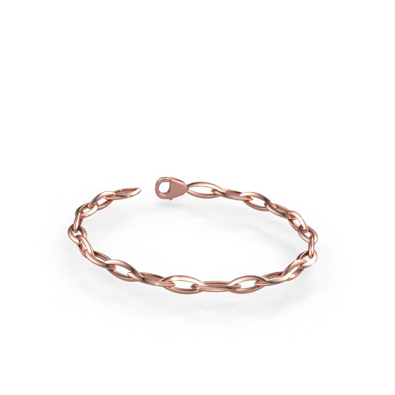 Bracelet Candy 1 6.5 585 rose gold ±6.5 mm