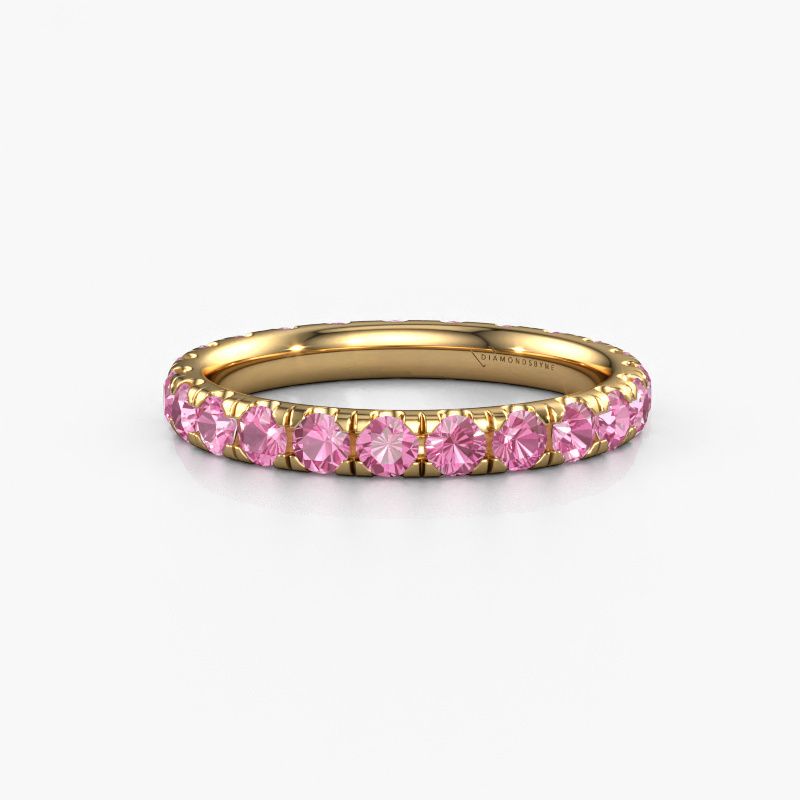 Image of Ring Jackie 2.5<br/>585 gold<br/>Pink sapphire 2.5 mm