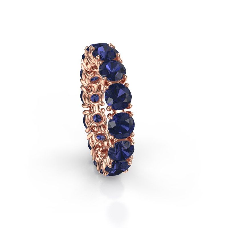 Bild von Ring vivienne 4.7<br/>585 Roségold<br/>Saphir 4.7 mm