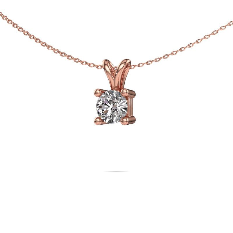 Collier Eline 585 or rose diamant 1.00 crt