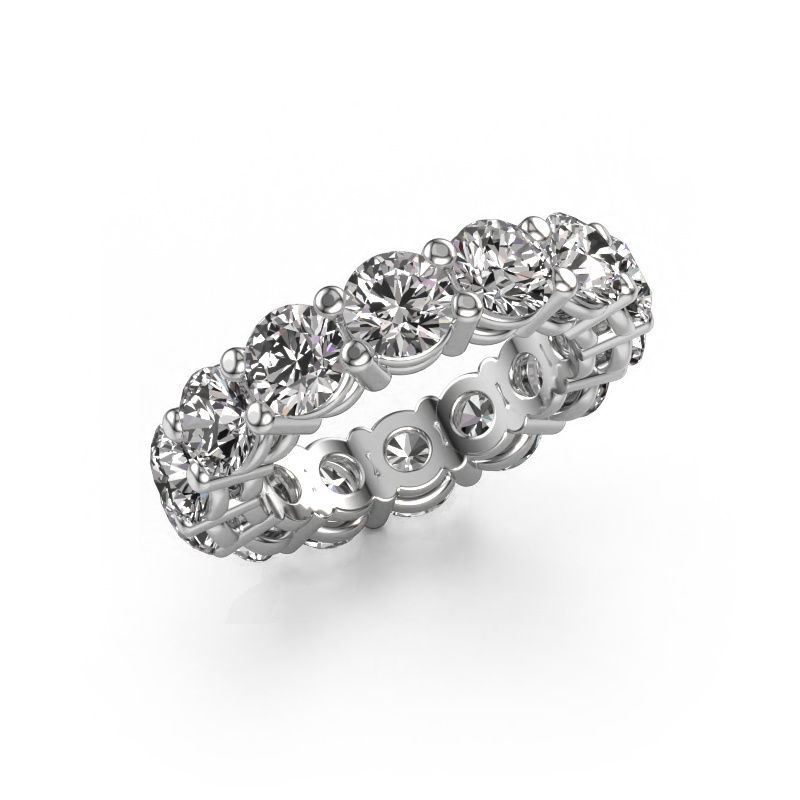 Stackable ring Michelle full 5.0 585 white gold diamond 7.50 crt