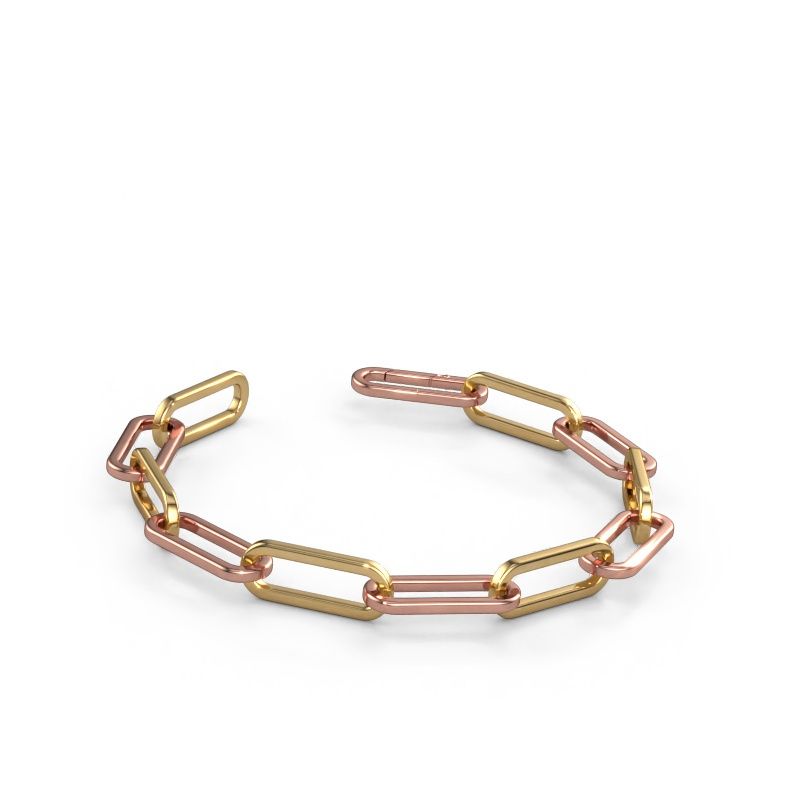 Bracelet CFE sqr 8.0 585 rose gold ±0.31 in