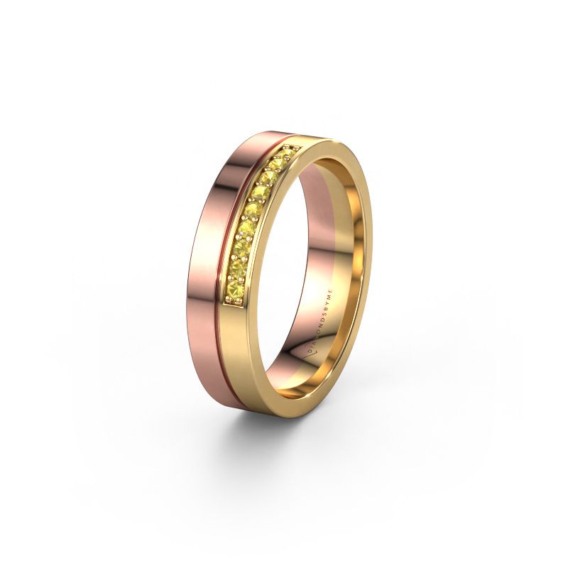 Ehering WH0213L15AP 585 Roségold Gelb Saphir ±5x1.7 mm