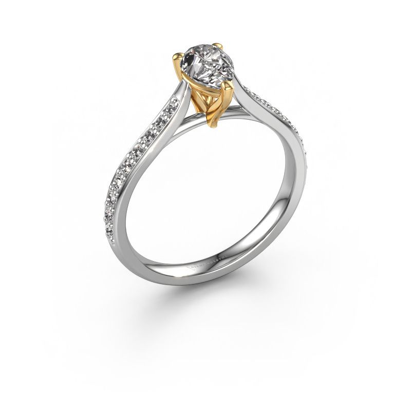 Verlovingsring Mignon PER 2 585 witgoud diamant 0.739 crt