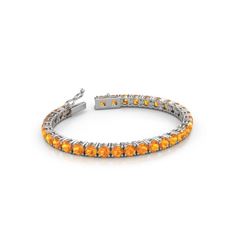 Tennisarmband Shirley 5.0 585 Weißgold