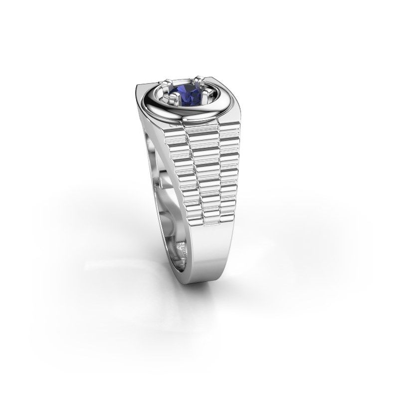 Image de Bague pour homme edward<br/>950 platine<br/>Saphir 4.7 mm