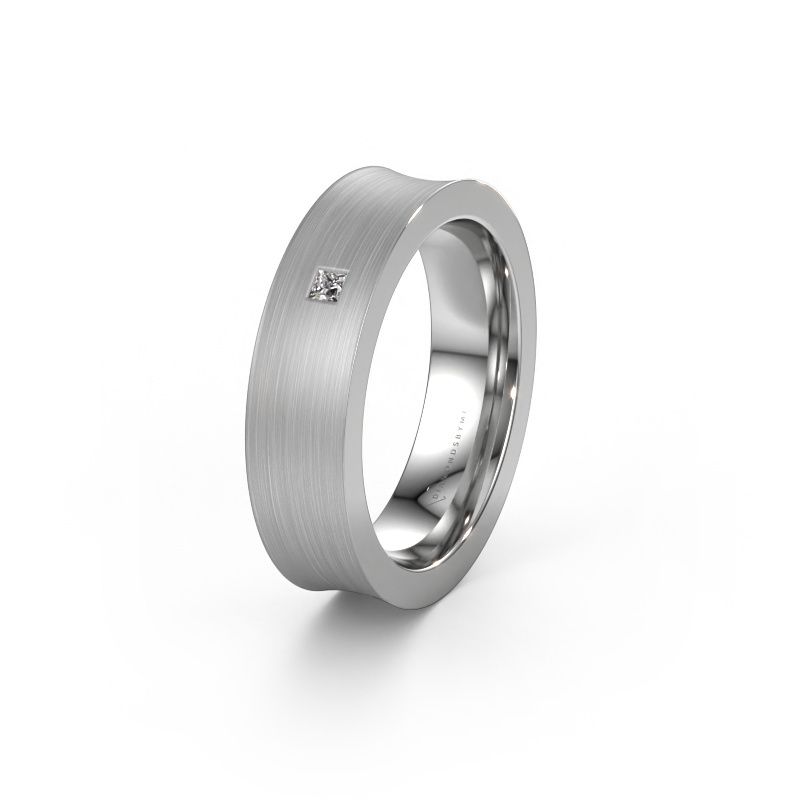 Ehering WH2238L2 585 Weißgold Diamant ±6 x 2,2 mm