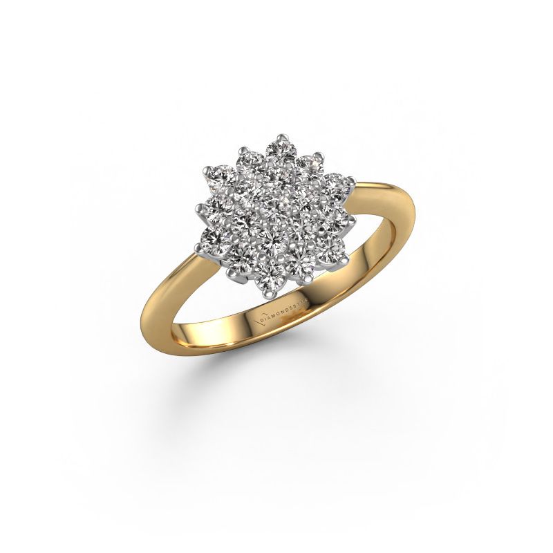 Verlovingsring Vickey 585 goud diamant 0.025 crt