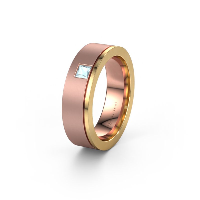 Alliance WH0550L16CMP 585 or rose aigue-marine ±6x2.2 mm