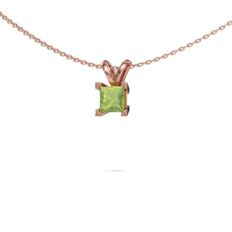 Anhänger Ariane 585 Roségold Peridot 5 mm