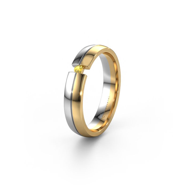 Trauring WH0254L24X 585 Gold Gelb Saphir ±4x1.5 mm