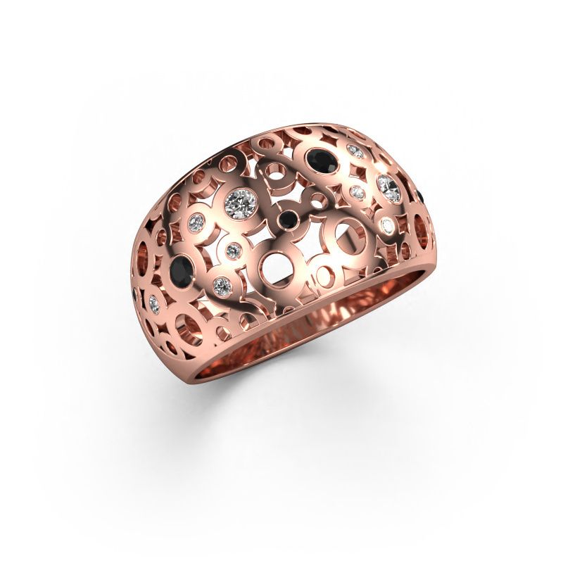 Ring Jaylinn 585 rose gold diamond 0.27 crt