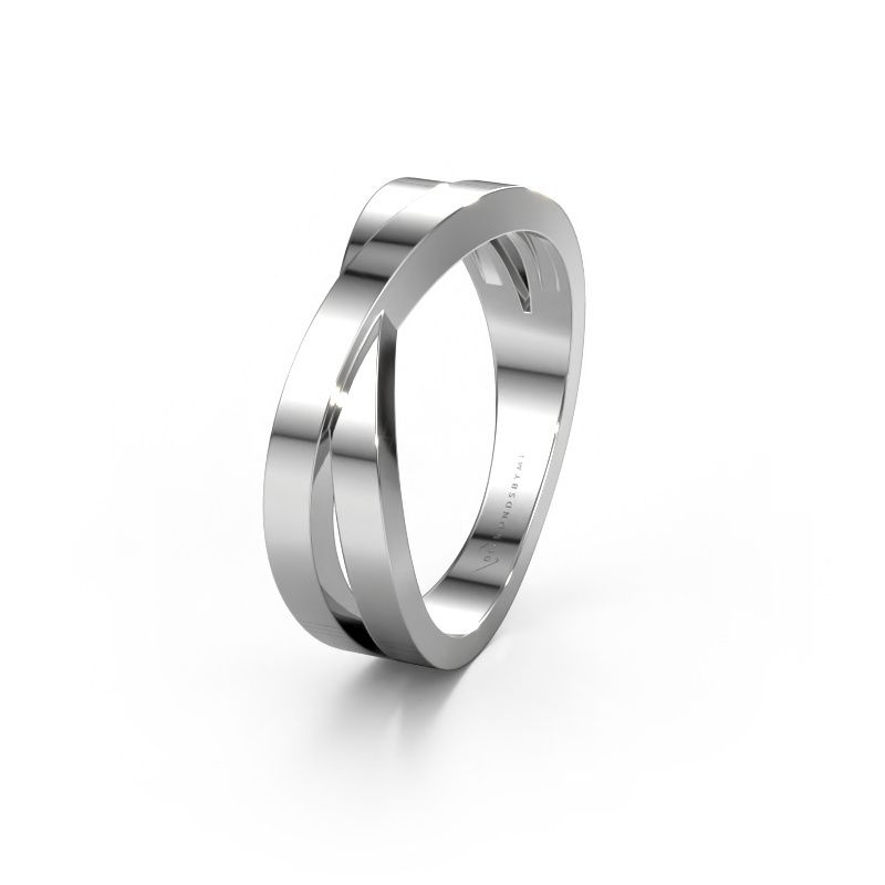 Wedding ring WHM0360M 950 platinum ±6x2.6 mm