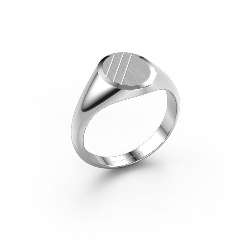Pinky ring Timo 1 585 white gold