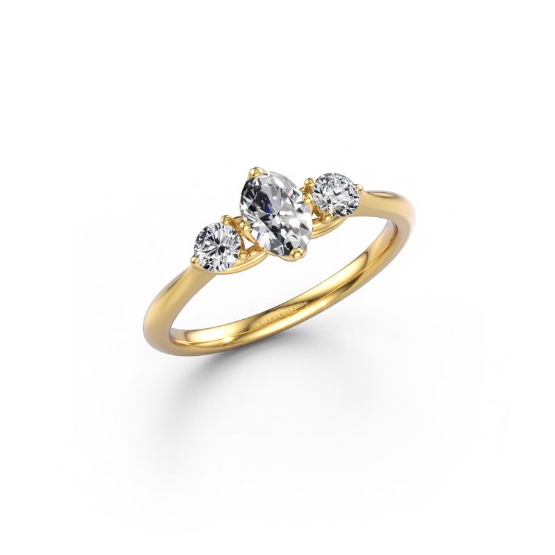 Verlobungsring Vosje OVL 585 Gold Lab-grown Diamant 0.64 crt