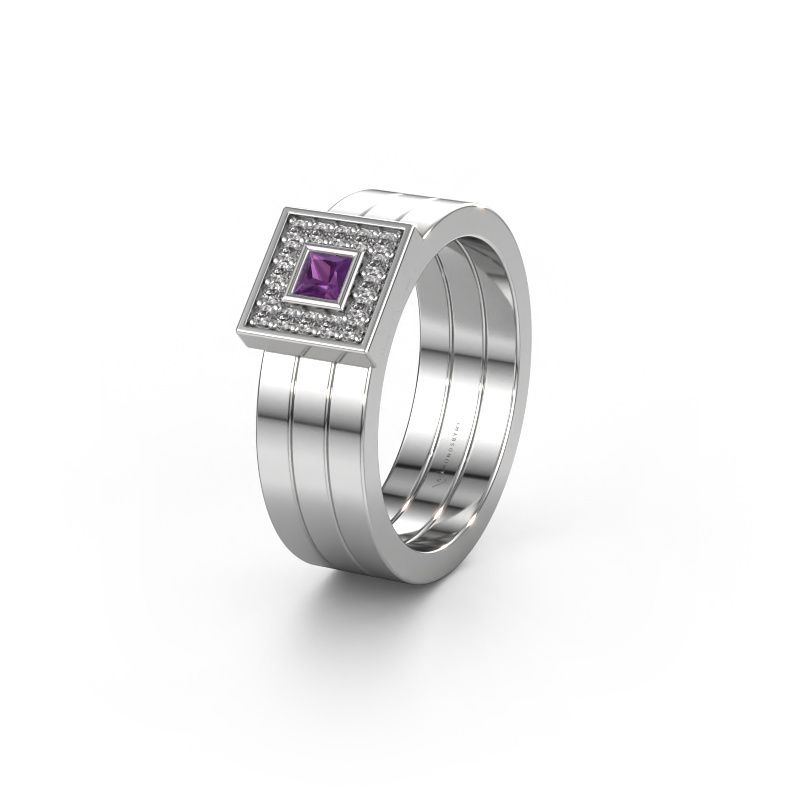 Alliance WH2104L 950 platine améthyste ±6x2.8 mm