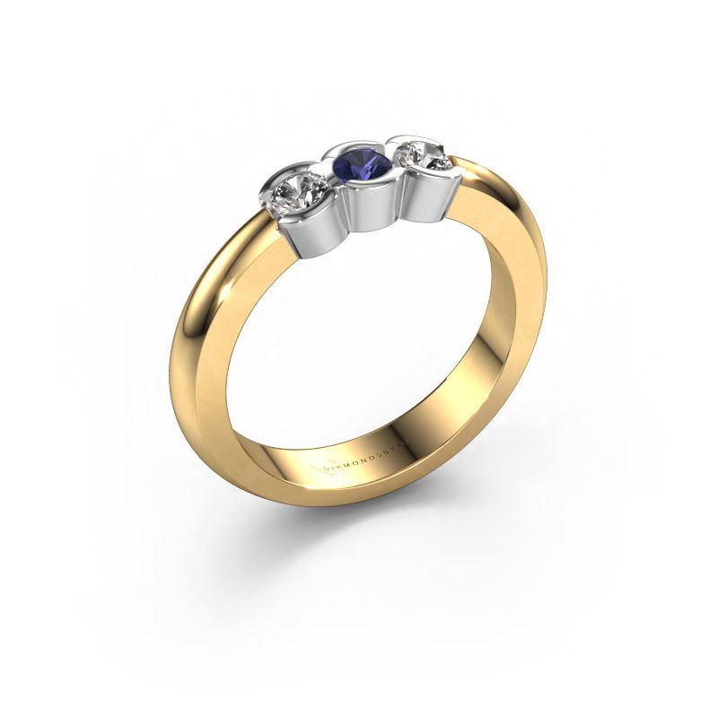 Ring Lotte 3 585 Gold Saphir 3 mm