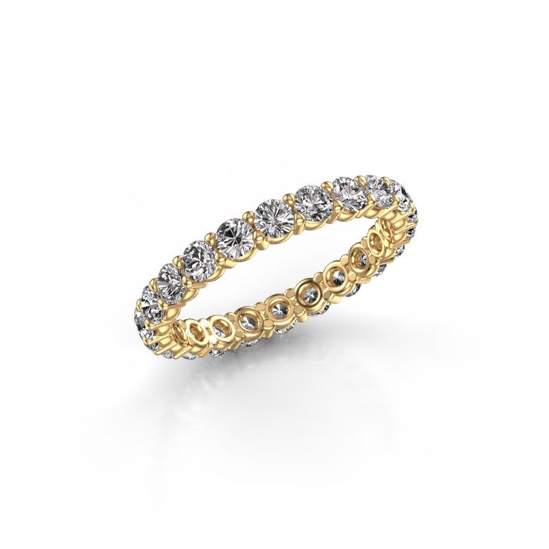 Bild von Vorsteckring heddy rnd 2.7<br/>585 Gold<br/>diamant 1.76 crt