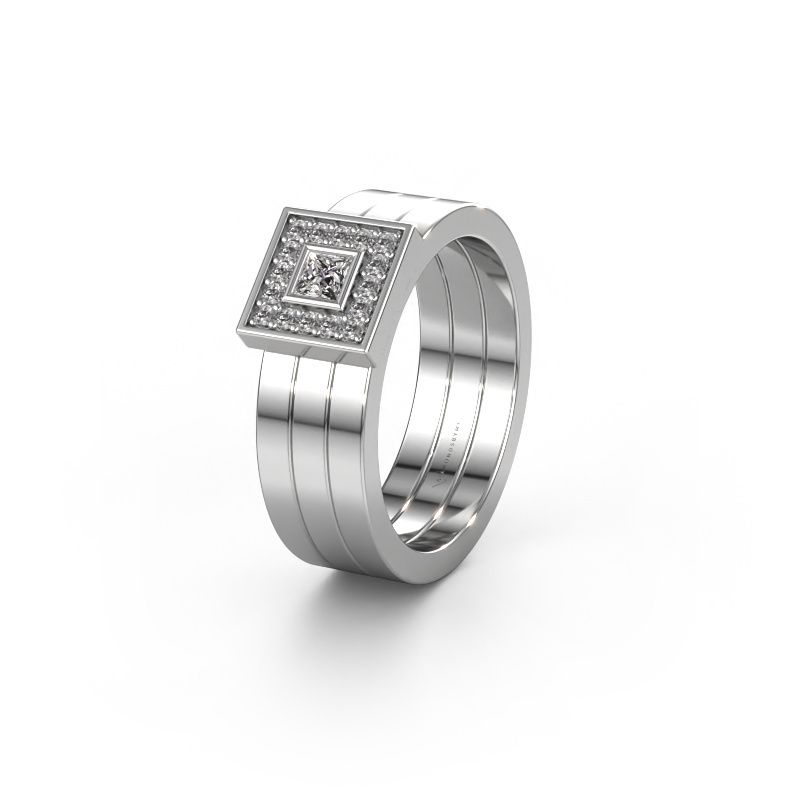 Alliance WH2104L 950 platine zircone ±6x2.8 mm