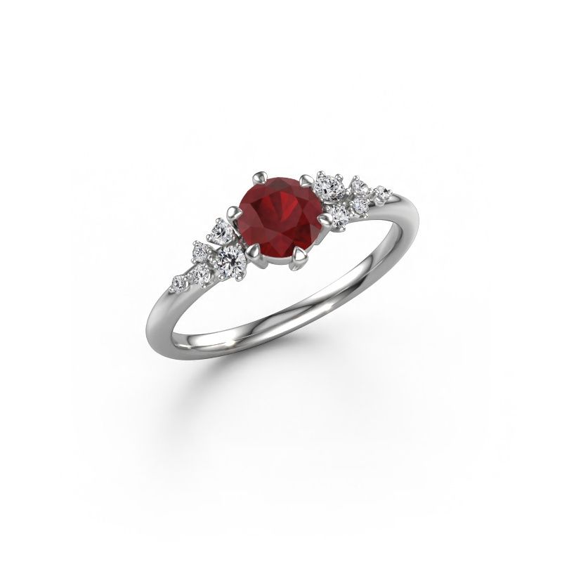 Ring Royce RND 950 Platin Rubin 5.5 mm