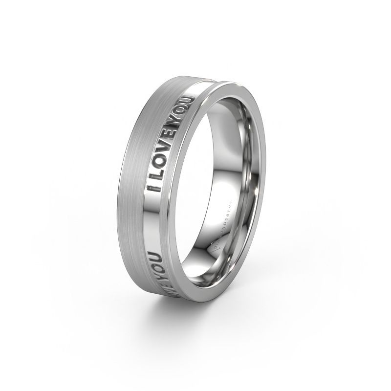 Wedding ring WH2076M16CPM 950 platinum ±6x2.2 mm