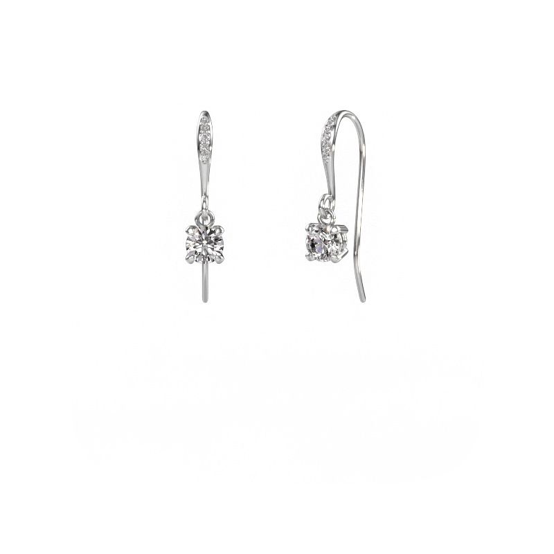Ohrhänger Laurie RND 2 585 Weißgold Diamant 1.23 crt
