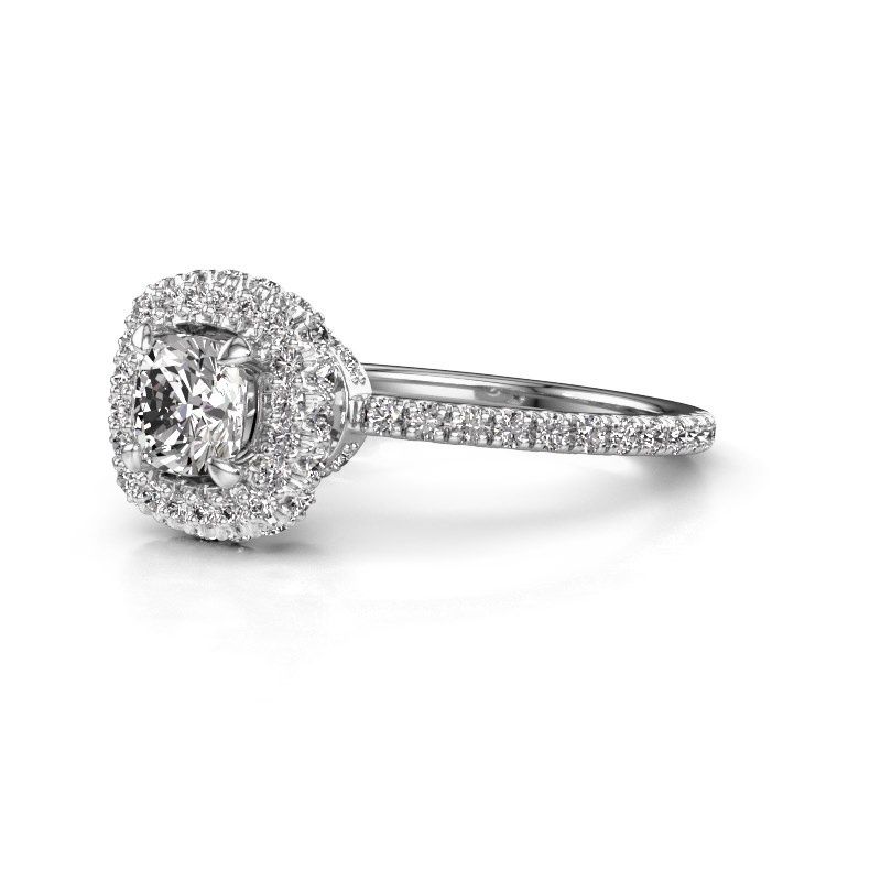 Image of Engagement ring Talitha CUS 950 platinum lab grown diamond 1.428 crt