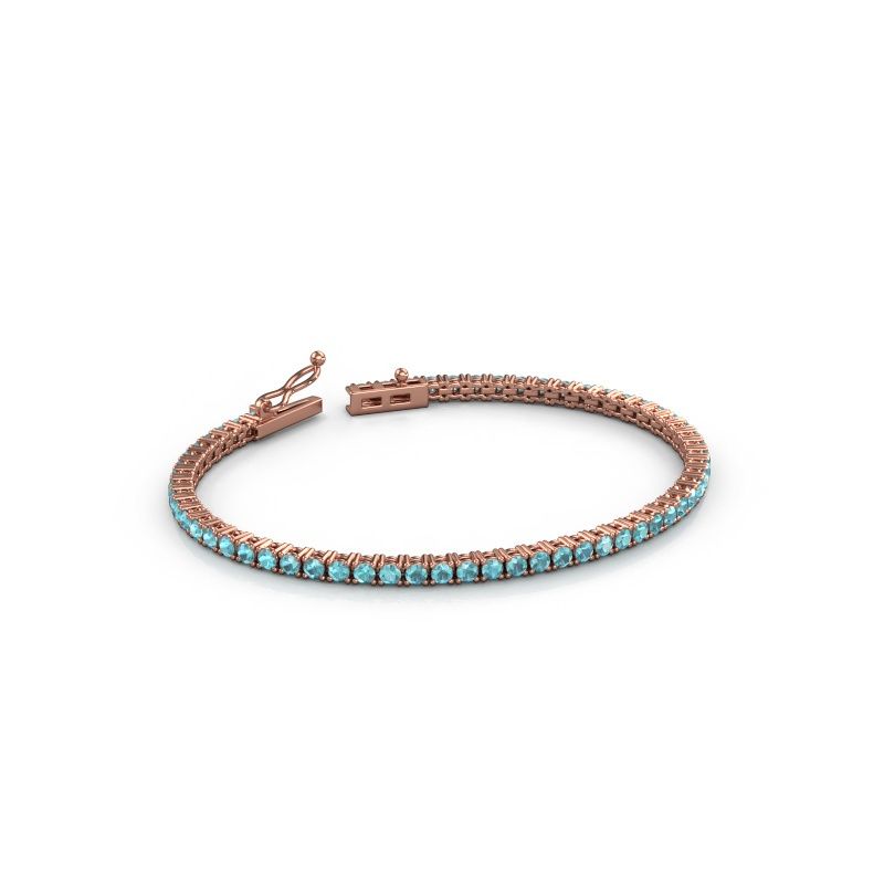 Tennisarmband Shirley 2.4 585 Roségold 2.4 mm