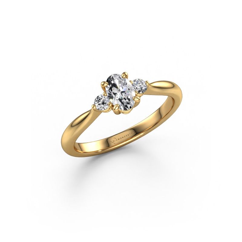 Verlobungsring Lieselot OVL 585 Gold Lab-grown Diamant 0.51 crt