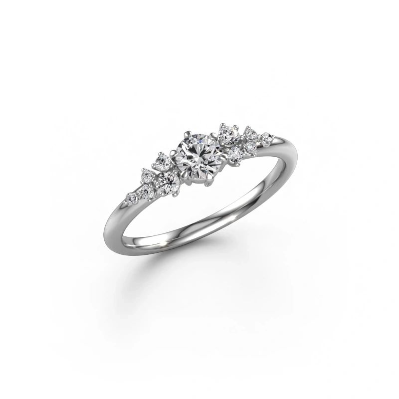 Ring Royce RND 585 white gold diamond 0.433 crt