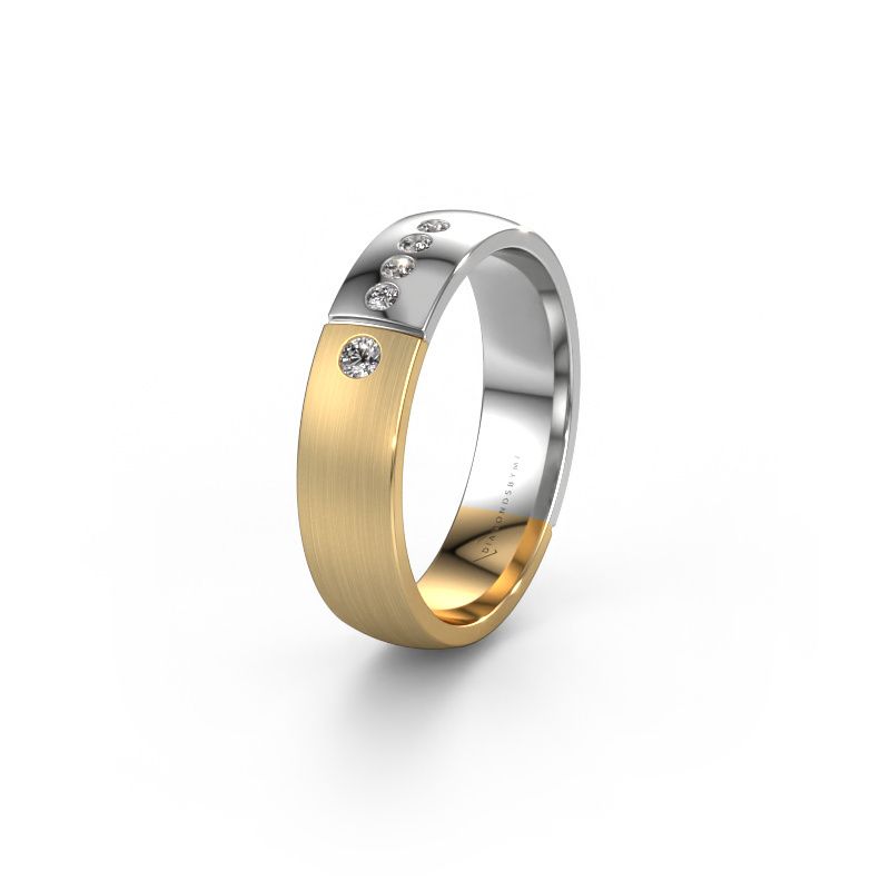 Ehering WH1101L25SAMP 585 Gold Diamant ±5x1.7 mm