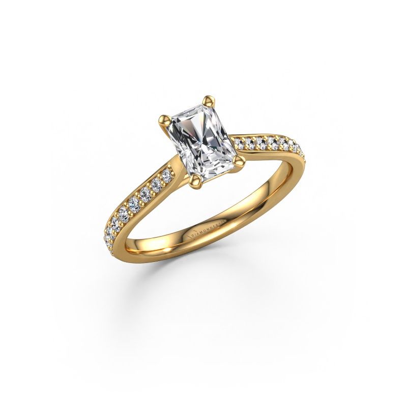Engagement ring Mignon RAD 2 585 gold diamond 0.989 crt