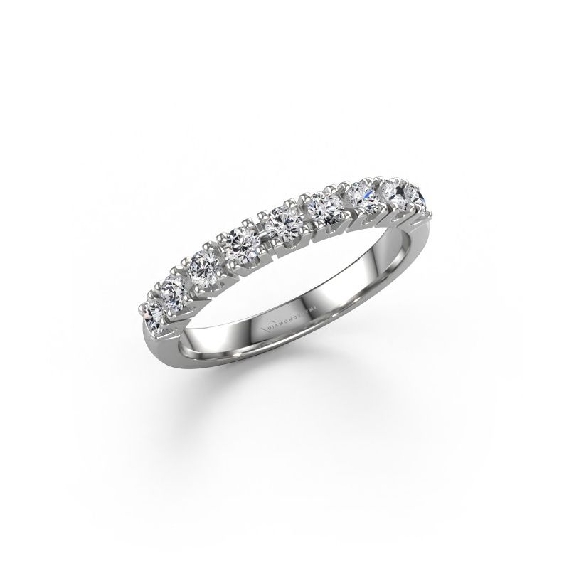 Ring Rianne 9 585 white gold zirconia 2.4 mm