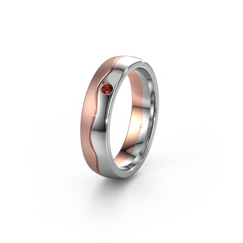 Ehering WH0701L25APM 585 Roségold Granat ±5x1.7 mm