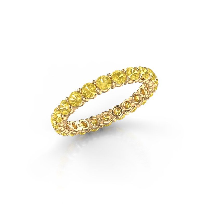 Bild von Vorsteckring heddy rnd 2.7<br/>585 Gold<br/>Gelb Saphir 2.7 mm
