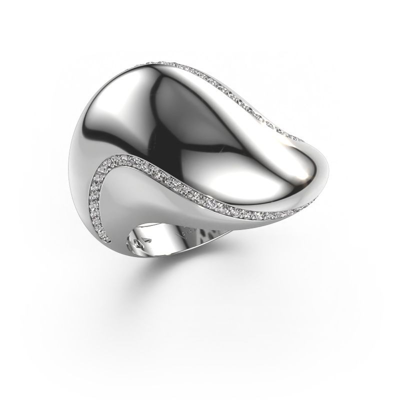 Ring Phyliss 585 Weißgold Lab-grown Diamant 0.36 crt